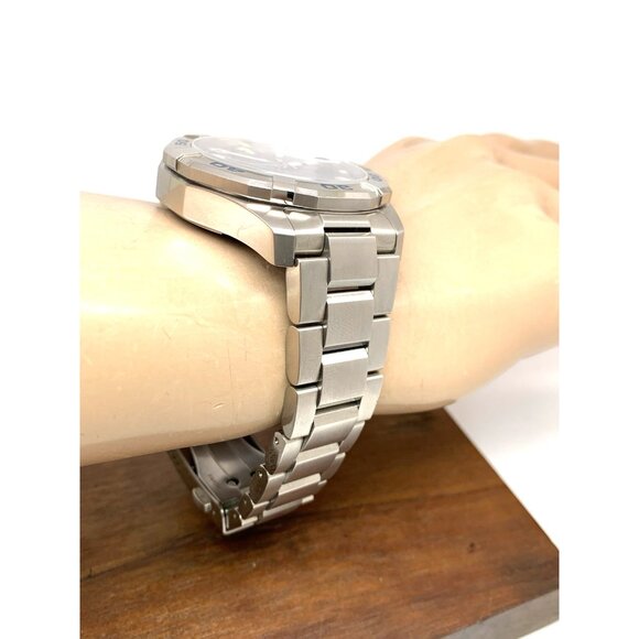 Tag Heuer Men's Watch WAY2012 Aquaracer Swiss Automatic Blue Dial Steel 43mm - Picture 12 of 14